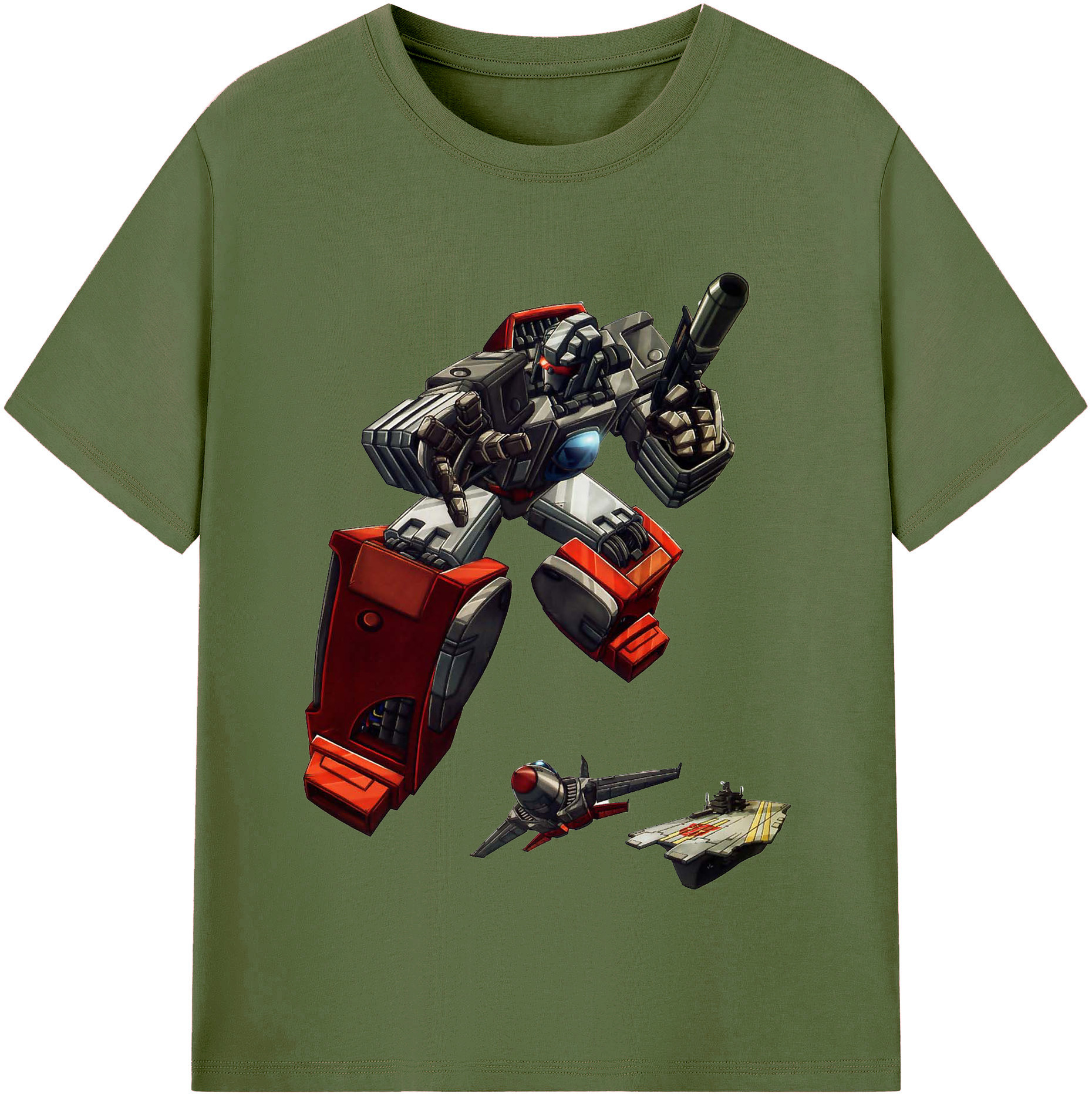 （画像用）  綿100％半袖Tシャツ（フロントプリント）